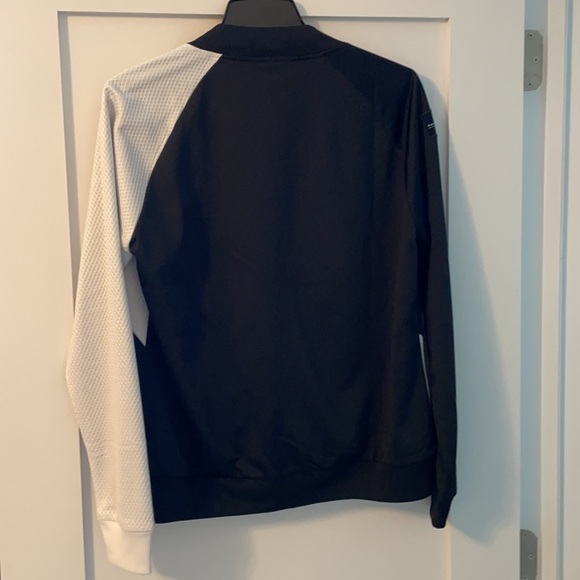 Adidas track jacket black and white - Picture 2 of 6